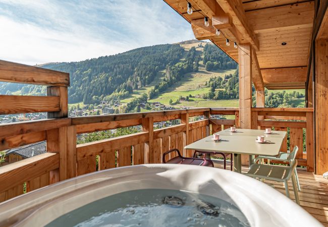 Chalet in Les Gets - Chalet Octopussy - LES GETS: hot tub, sauna, superb view Chalet in Les Gets - Chalet Octopussy - LES GETS: hot tub, sauna, superb view