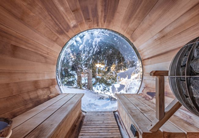 Chalet in Les Gets - Chalet Octopussy - LES GETS: hot tub, sauna, superb view Chalet in Les Gets - Chalet Octopussy - LES GETS: hot tub, sauna, superb view