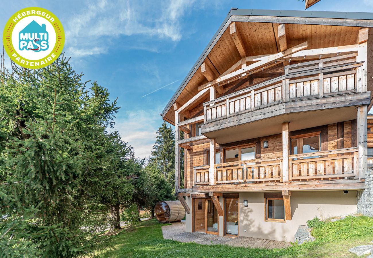 Chalet in Les Gets - Chalet Octopussy - LES GETS: hot tub, sauna, superb view