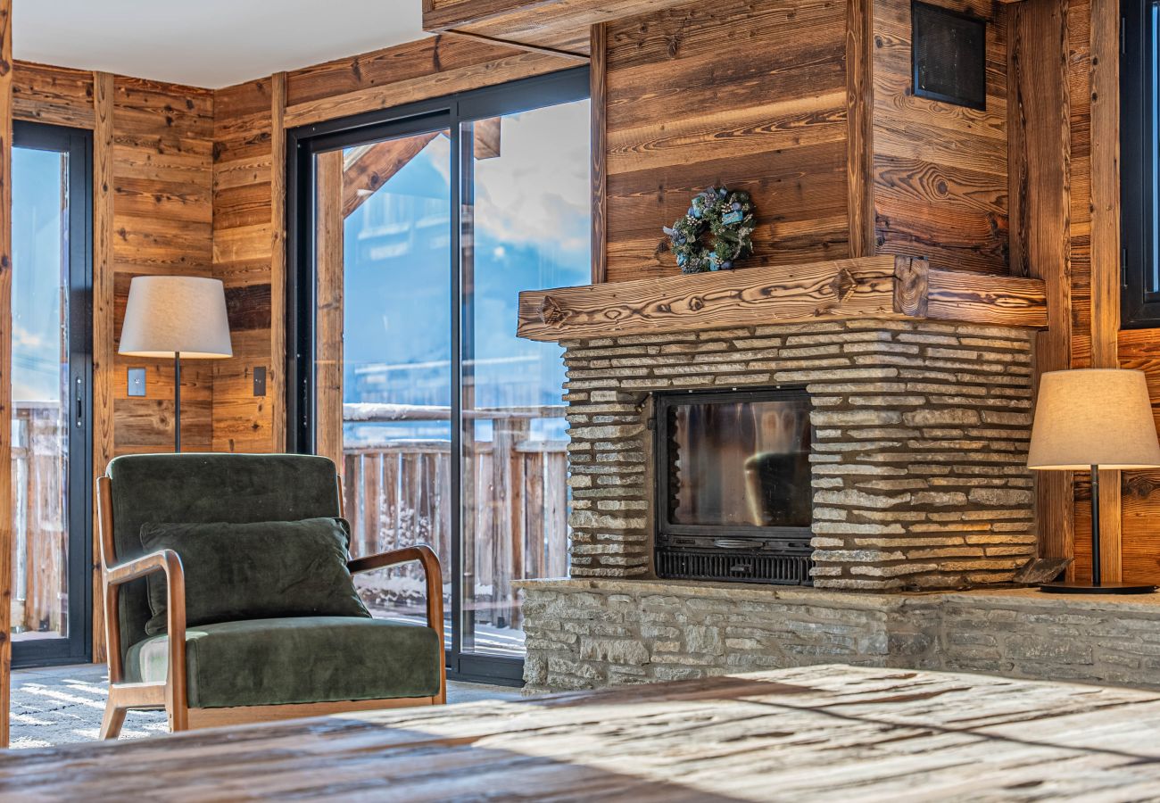 Chalet in Les Gets - Superb chalet next to ski slopes and lake, with panoramic views