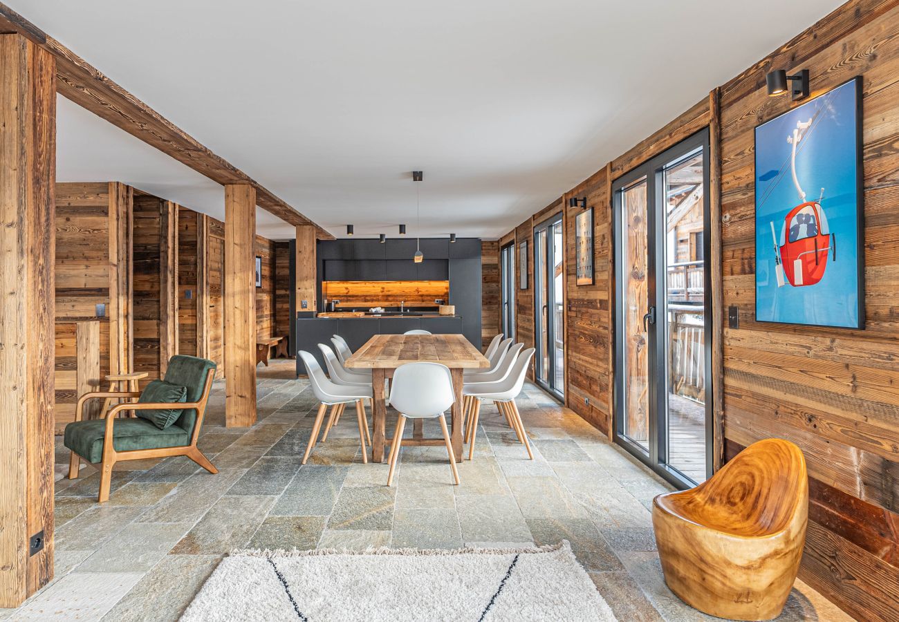 Chalet in Les Gets - Superb chalet next to ski slopes and lake, with panoramic views