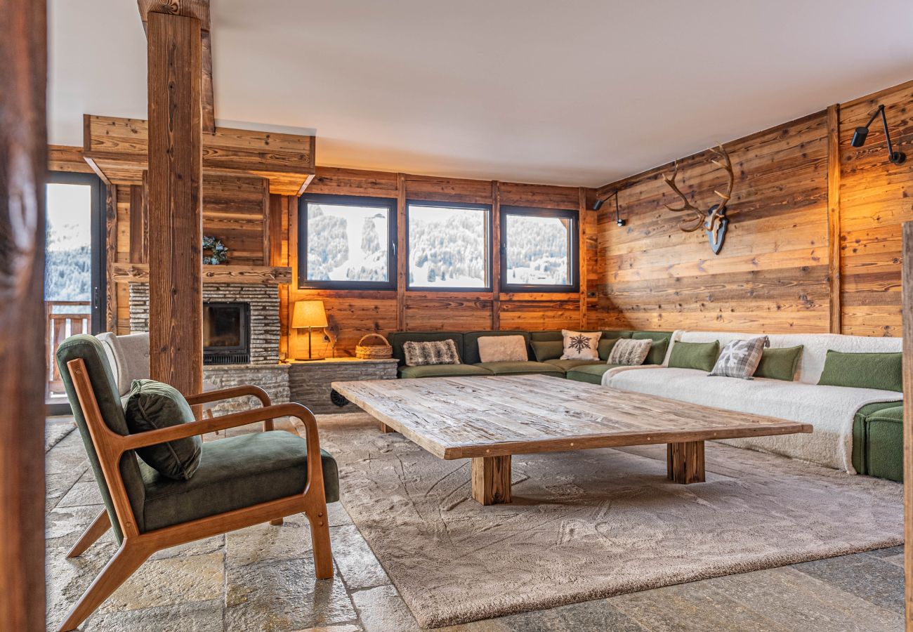 Chalet in Les Gets - Superb chalet next to ski slopes and lake, with panoramic views
