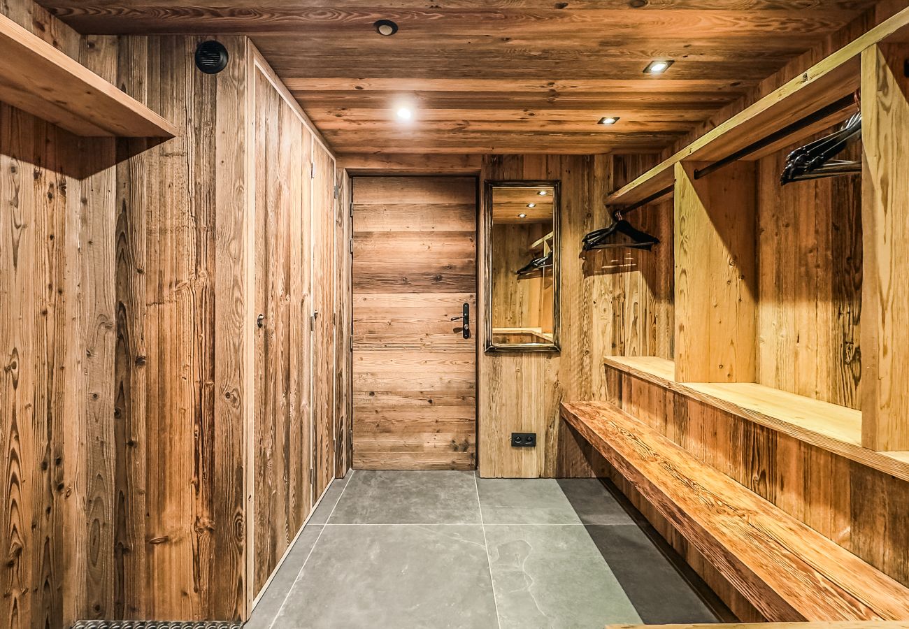 Chalet in Les Gets - NEW! Chalet Nova - LES GETS: fireplace, jacuzzi, stunning view