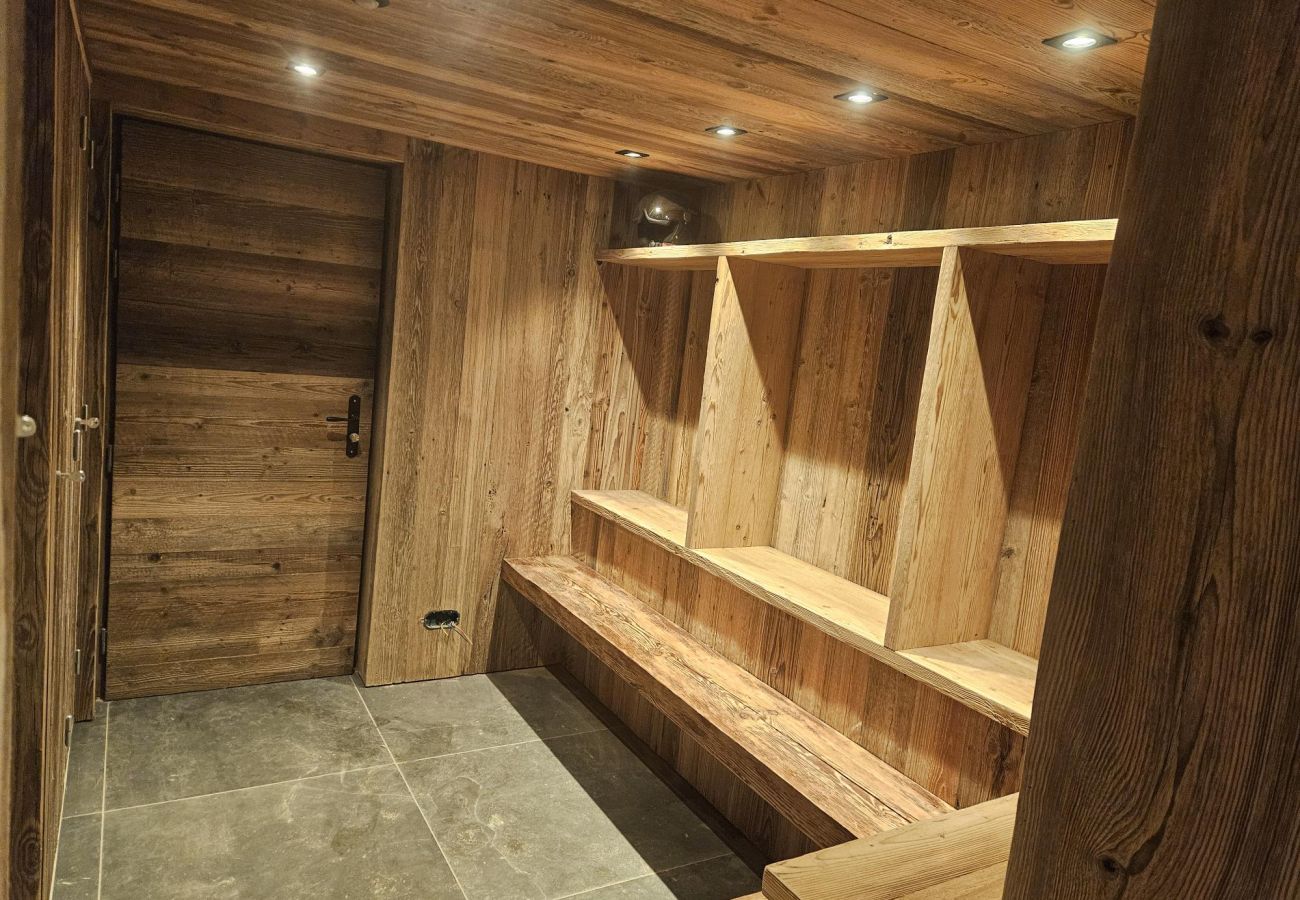 Chalet à Les Gets - NOUVEAU ! Chalet Nova - LES GETS : cheminée, jacuzzi, superbe vue