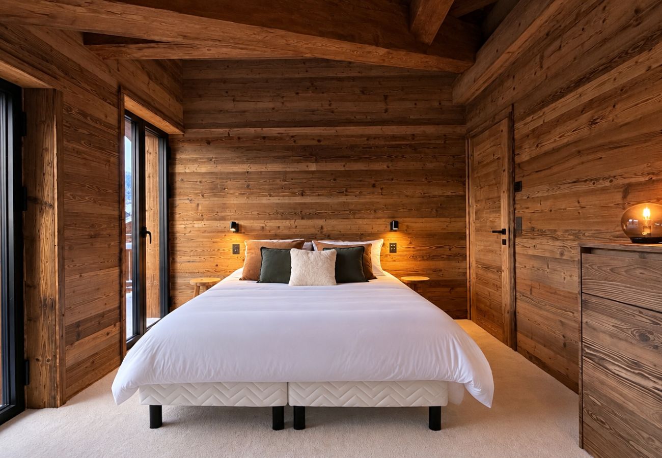 Chalet à Les Gets - NOUVEAU! Chalet Eagle  - LES GETS : ski aux pieds, cheminée, superbe vue