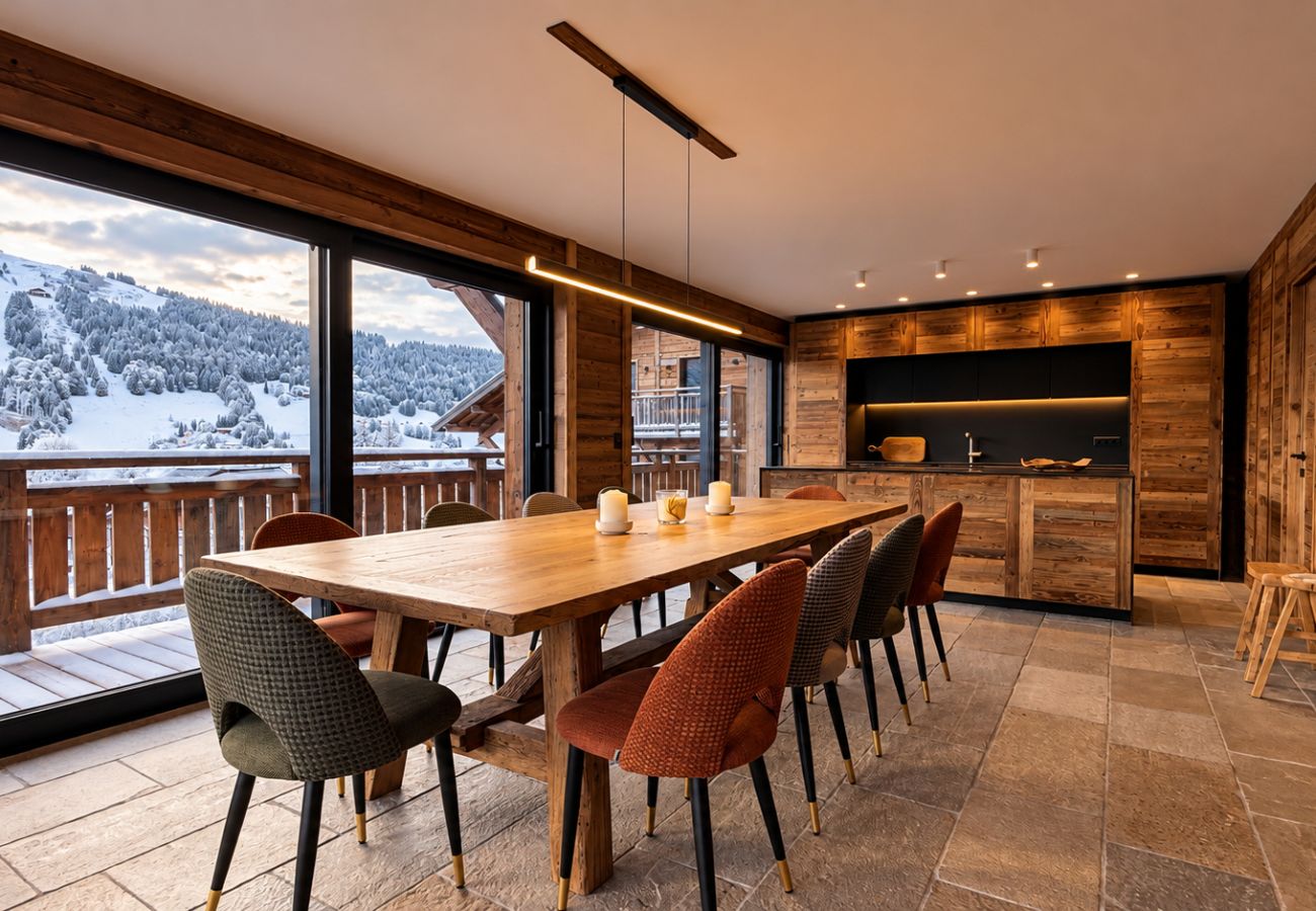 Chalet à Les Gets - NOUVEAU! Chalet Eagle  - LES GETS : ski aux pieds, cheminée, superbe vue