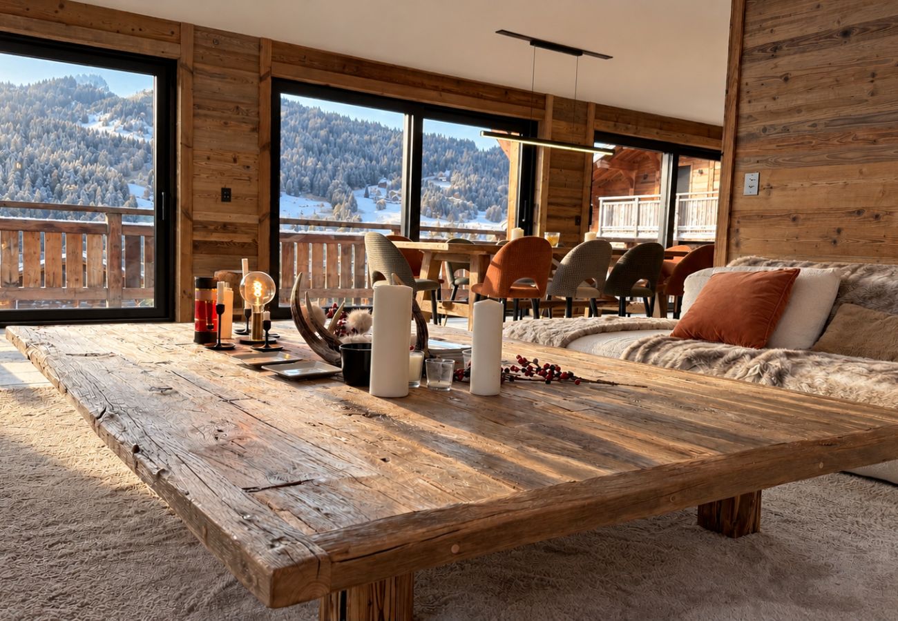 Chalet à Les Gets - NOUVEAU! Chalet Eagle  - LES GETS : ski aux pieds, cheminée, superbe vue