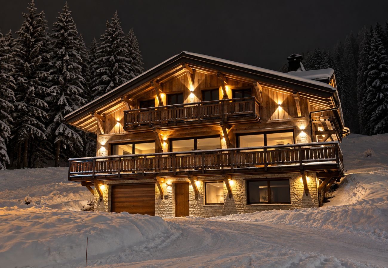 Chalet à Les Gets - NOUVEAU! Chalet Eagle  - LES GETS : ski aux pieds, cheminée, superbe vue