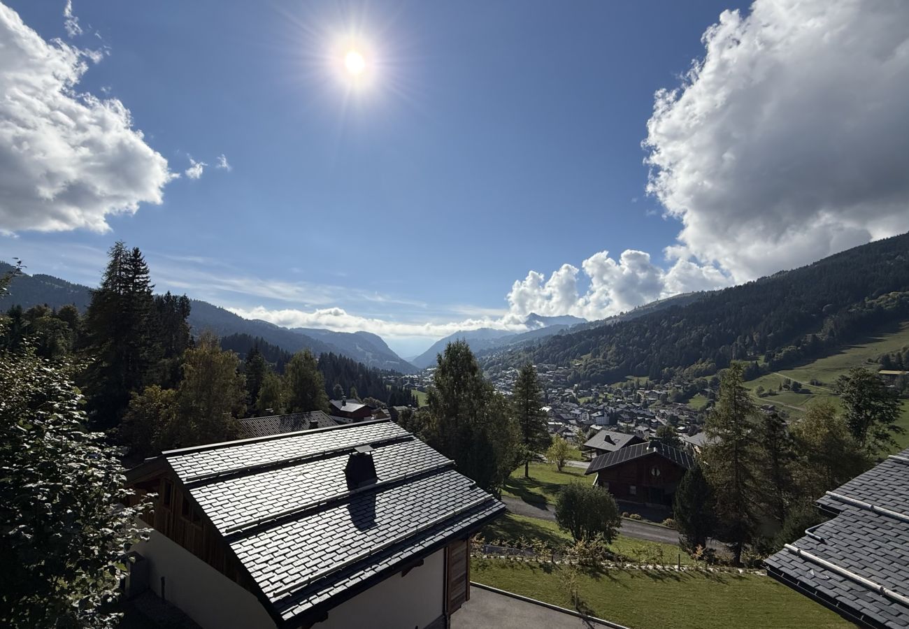 Chalet in Les Gets - NIEUW! Chalet Nova - LES GETS: open haard, jacuzzi, prachtig uitzicht