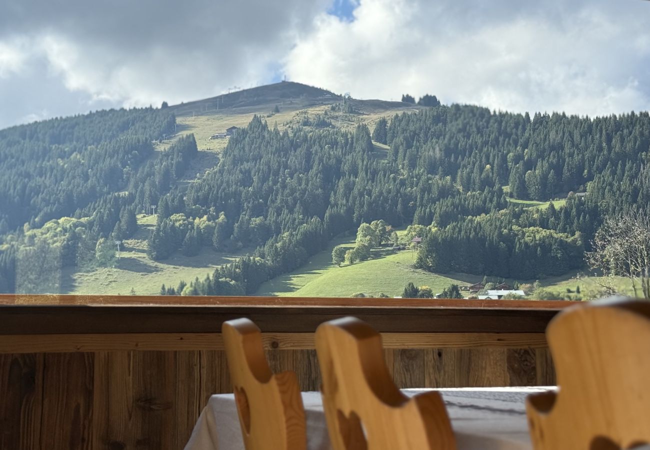 Chalet in Les Gets - NIEUW! Chalet Nova - LES GETS: open haard, jacuzzi, prachtig uitzicht
