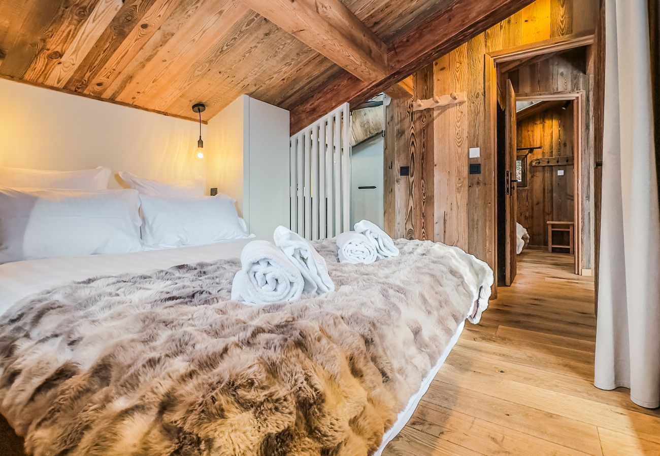 Chalet in Les Gets - NIEUW! Chalet Nova - LES GETS: open haard, jacuzzi, prachtig uitzicht