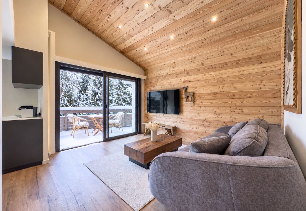 Appartement in Les Gets - Nieuw! Nidra Apartment - LES GETS: midden in het centrum en aan de voet van de skipistes