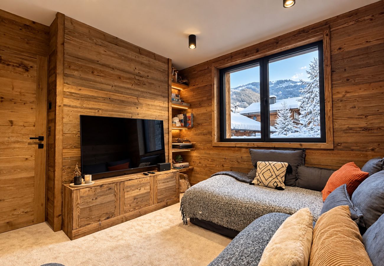 Chalet in Les Gets - NIEUW! Chalet Eagle - LES GETS: directe toegang tot de skipistes, open haard, prachtig uitzicht