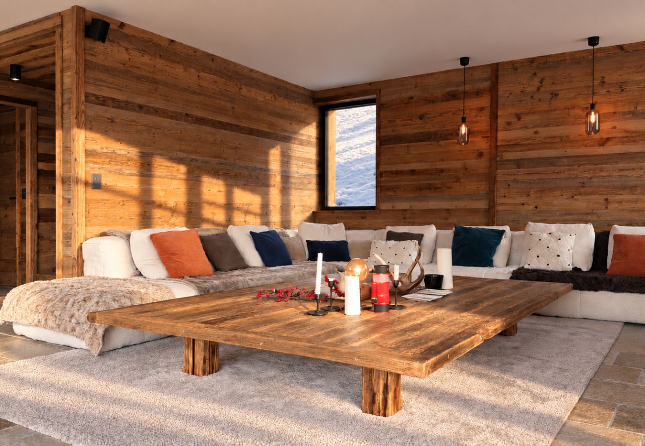 Chalet in Les Gets - NIEUW! Chalet Eagle - LES GETS: directe toegang tot de skipistes, open haard, prachtig uitzicht